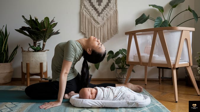 postpartum yoga