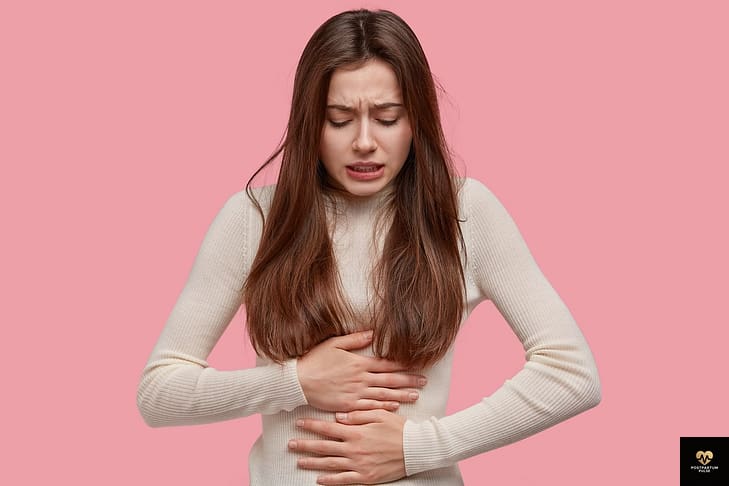 woman, pain, period
