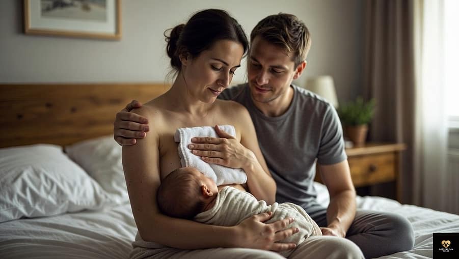 Postpartum breast engorgement
